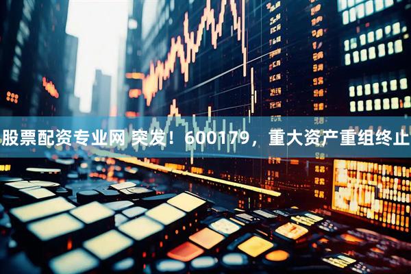 股票配资专业网 突发！600179，重大资产重组终止