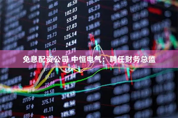 免息配资公司 中恒电气：聘任财务总监