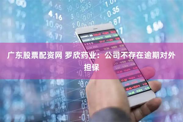 广东股票配资网 罗欣药业：公司不存在逾期对外担保