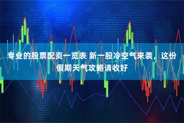 专业的股票配资一览表 新一股冷空气来袭，这份假期天气攻略请收好